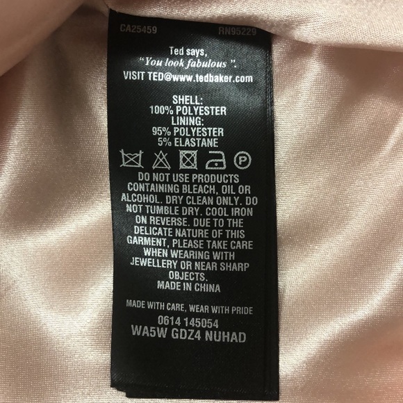 Ted Baker London Pink Midi Dress - Picture 13 of 15